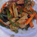 のじまさん's cooksnap of when they made 分量簡単♪さつまあげと野菜の甘照り焼き.