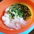 furumie's cooksnap of when they made ＊離乳食中期＊豆腐と青梗菜のあんかけ丼.