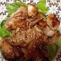 たいがちゃん♪'s cooksnap of when they made 鶏もも肉のがっつり照り焼き丼♪.