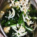 まもくるりん's cooksnap of when they made ほうれん草とえのきの胡麻和え.