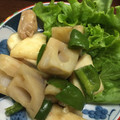 Ｌｅｋｋｅｒ！'s cooksnap of when they made 鶏と蓮根と長芋の中華炒め.