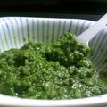 わべあす's cooksnap of when they made ごはんのお供に♪ｾﾛﾘの葉味噌☆.