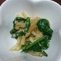 かいたまま's cooksnap of when they made カブとホウレンソウの胡麻和え.