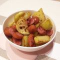 asunium's cooksnap of when they made シャウエッセンのジャガイモ炒め.