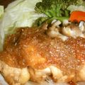 どん子ばあにゃん's cooksnap of when they made 鶏むね肉の新たまねぎソース.