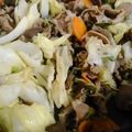 クック4YGK3W☆'s cooksnap of when they made 塩ダレ☆豚の野菜炒め.