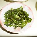 白いぐれーぷ's cooksnap of when they made 春菊の香ばしゴマ和え.