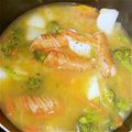 しょすけ's cooksnap of when they made カブとブロッコリーの温かスープ.