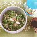 hazuki5188's cooksnap of when they made かいわれとクリームチーズのやみつきサラダ.