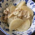 ポメちょん's cooksnap of when they made もう一品！簡単！大根と豚バラ肉煮.