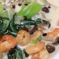 クックPE7SSC☆'s cooksnap of when they made エビとチンゲン菜、玉ねぎのクリーム煮.