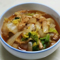 amjkao's cooksnap of when they made 超簡単！すぐ出来る、白菜と油揚げの煮浸し.