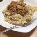 asatamoko's cooksnap of when they made マッシュルームのリゾット.