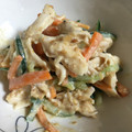 USACO66's cooksnap of when they made 棒棒鶏のたれで、、和えちゃいました.