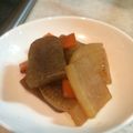 いさな0105's cooksnap of when they made 甘辛で食感が楽しい大根とコンニャクの金平.