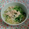 ksao's cooksnap of when they made 冷やし中華麺でラーメン☆.