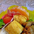 ゆけり３兄弟's cooksnap of when they made 幼稚園のお弁当に！卵一個で卵焼き.