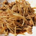 aska00a's cooksnap of when they made 焼肉のタレで☆超簡単な豚もやしピリ辛炒め.