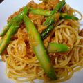 まぁS's cooksnap of when they made アスパラとツナのトマトクリームパスタ.