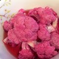 Apfelswiss's cooksnap of when they made かわいい♡ピンクカリフラワーの甘酢漬け.