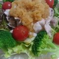 まいめる0720's cooksnap of when they made レイン特製☆彡冷しゃぶサラダ.
