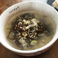 YUKIKI☆'s cooksnap of when they made 病み付きになる♪モズクの坦々風中華スープ.
