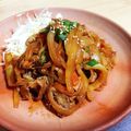 まいもちくま's cooksnap of when they made 豚肉と玉葱のピリッと甘辛炒め♡.
