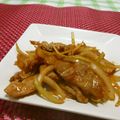 赤い電話's cooksnap of when they made お弁当に☆豚肉のケチャップ炒め.