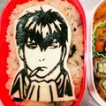 ☆めぇ☆ﾐ's cooksnap of when they made キャラ弁 銀魂/土方（海苔切りタイプ）.