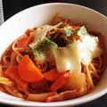 さらんだー's cooksnap of when they made フライパンひとつで簡単ナポリタン.