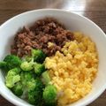 ｱｲﾙｰとﾒﾗﾙｰ's cooksnap of when they made 我が家の三色そぼろ丼.