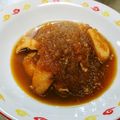 oOYUSHINOo's cooksnap of when they made 鶏むね肉で簡単！ オニオンにんにく焼き♪.