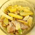ゆいこ２１００'s cooksnap of when they made リンゴとサツマイモのヨーグルトサラダ.