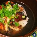 ピーチワールド's cooksnap of when they made 名古屋めし♪鰻ひつまぶしシメのお茶漬け.