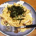 Ｍatu☆Music's cooksnap of when they made 明太子の炒めパスタ♪.