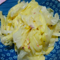 yuki_213's cooksnap of when they made キャベツの梅マヨ和え.