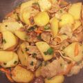 hiroemori's cooksnap of when they made 簡単☆こってり豚バラポテト☆すき焼き味.