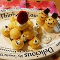 とものりのもと's cooksnap of when they made プチシュー☆スノーマン&クリスマスツリー.