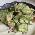 kasumisou⁂'s cooksnap of when they made 簡単胡瓜とツナマヨサラダ.
