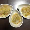 miri*miri's cooksnap of when they made 【大量消費】白菜とツナのサッと煮【減塩】.