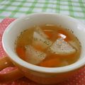 赤い電話's cooksnap of when they made 大根のコンソメスープ.