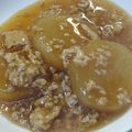 のんこ's cooksnap of when they made 鶏ひき肉で＊大根のそぼろあんかけ♪.