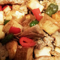 わくわくわくさん's cooksnap of when they made 簡単　厚揚げ・お肉・パプリカの炒め物.