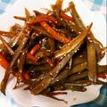 sumysumy's cooksnap of when they made 甘辛 きんぴらごぼう.