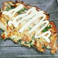 Yuyumy's cooksnap of when they made 春キャベツと豚ミンチの山芋豆腐焼き♡.