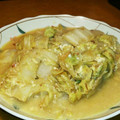 クックI2IP8P☆'s cooksnap of when they made 白菜を使い切ろう☆白菜のコクうま卵とじ.