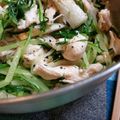 いしまいﾁｬﾝ's cooksnap of when they made 水菜&蒸し鶏のワサビナムル◎.