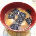 ラリー＆サラ's cooksnap of when they made 豆腐と海苔のみそ汁.
