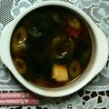 ma___111's cooksnap of when they made 豆腐とわかめとネギの味噌汁.