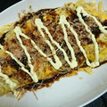 ゆき99's cooksnap of when they made 卵ともやしで、お好み焼き風♪.